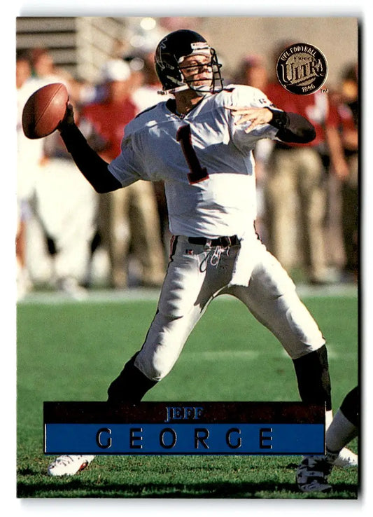 1996 Ultra #7 Jeff George - Trading Cards