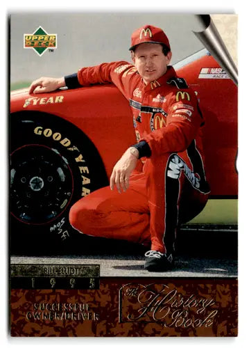 Original gloss 1996 Upper Deck Bill Elliott trading card HB NM-MT ID 77689