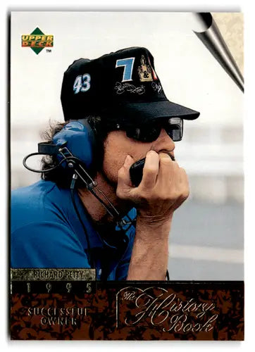 Richard Petty trading card from 1996 Upper Deck with original gloss NM-MT HB