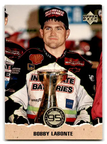 Original gloss 1996 Upper Deck Bobby Labonte trading card NM-MT SB ID:77614