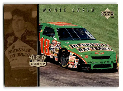 Original gloss 1996 Upper Deck Bobby Labonte racing card NM-MT PP ID 77654