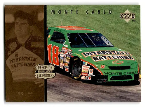 Original gloss 1996 Upper Deck Bobby Labonte racing card NM-MT PP ID 77654