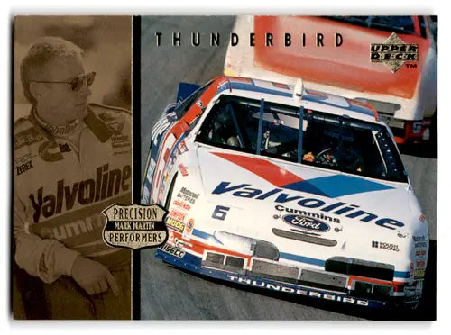 Original gloss 1996 Upper Deck Mark Martin racing card NM-MT PP ID 77657