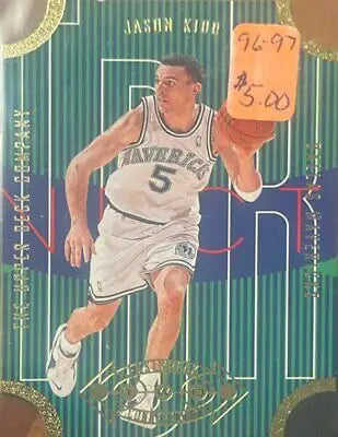 Jason Kidd basketball card from 1996 Upper Deck Fast Break Connections series