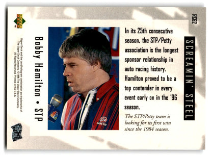 1996 Upper Deck Racing Road to the Cup Bobby Hamilton #RC62a - Unknown
