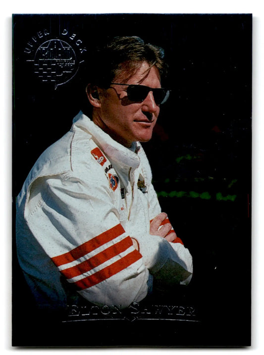 1996 Upper Deck Racing Road to the Cup Elton Sawyer #RC35a - Trading Card