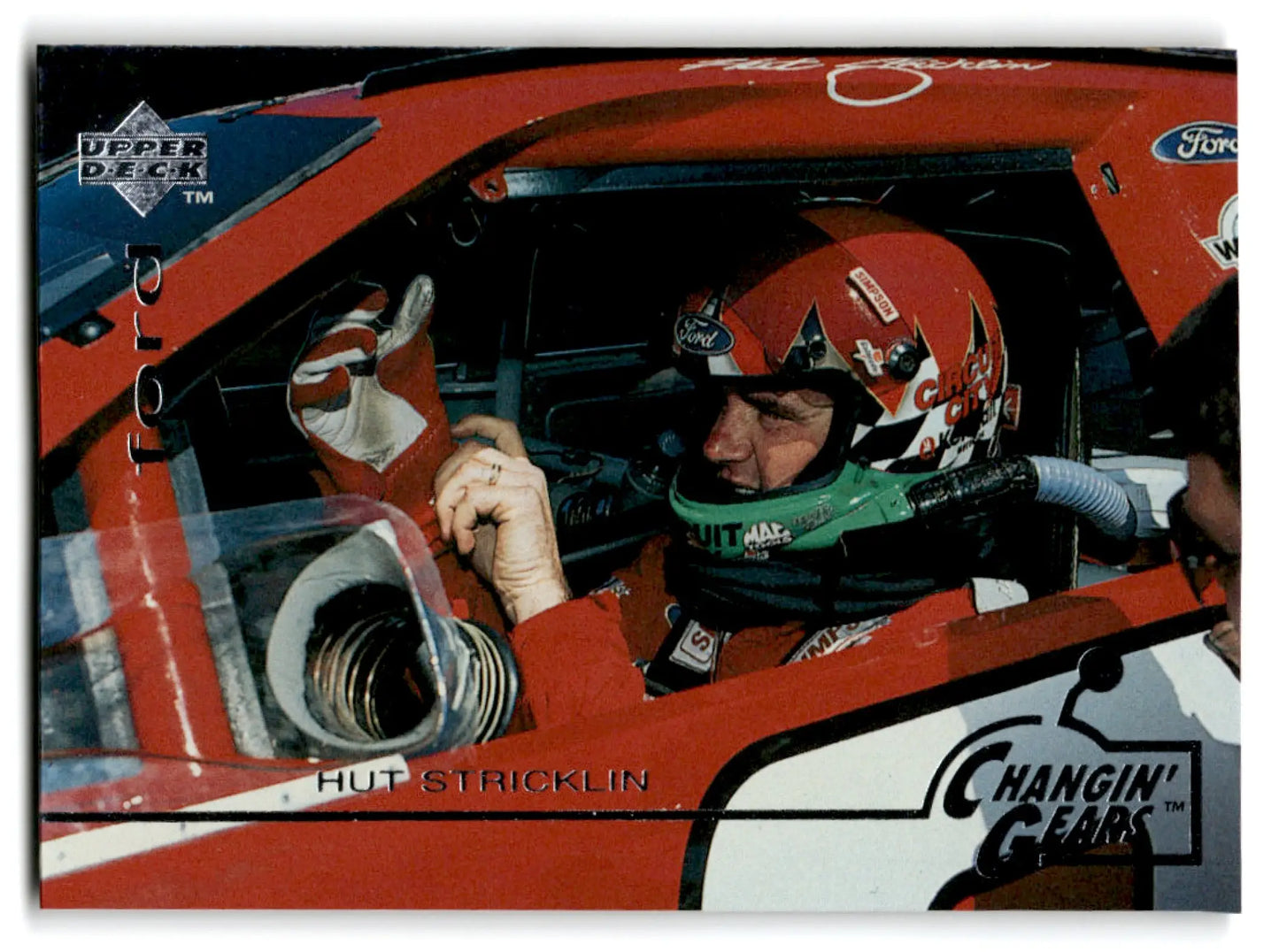 1996 Upper Deck Racing Road to the Cup Hut Stricklin #RC115a - Trading Card