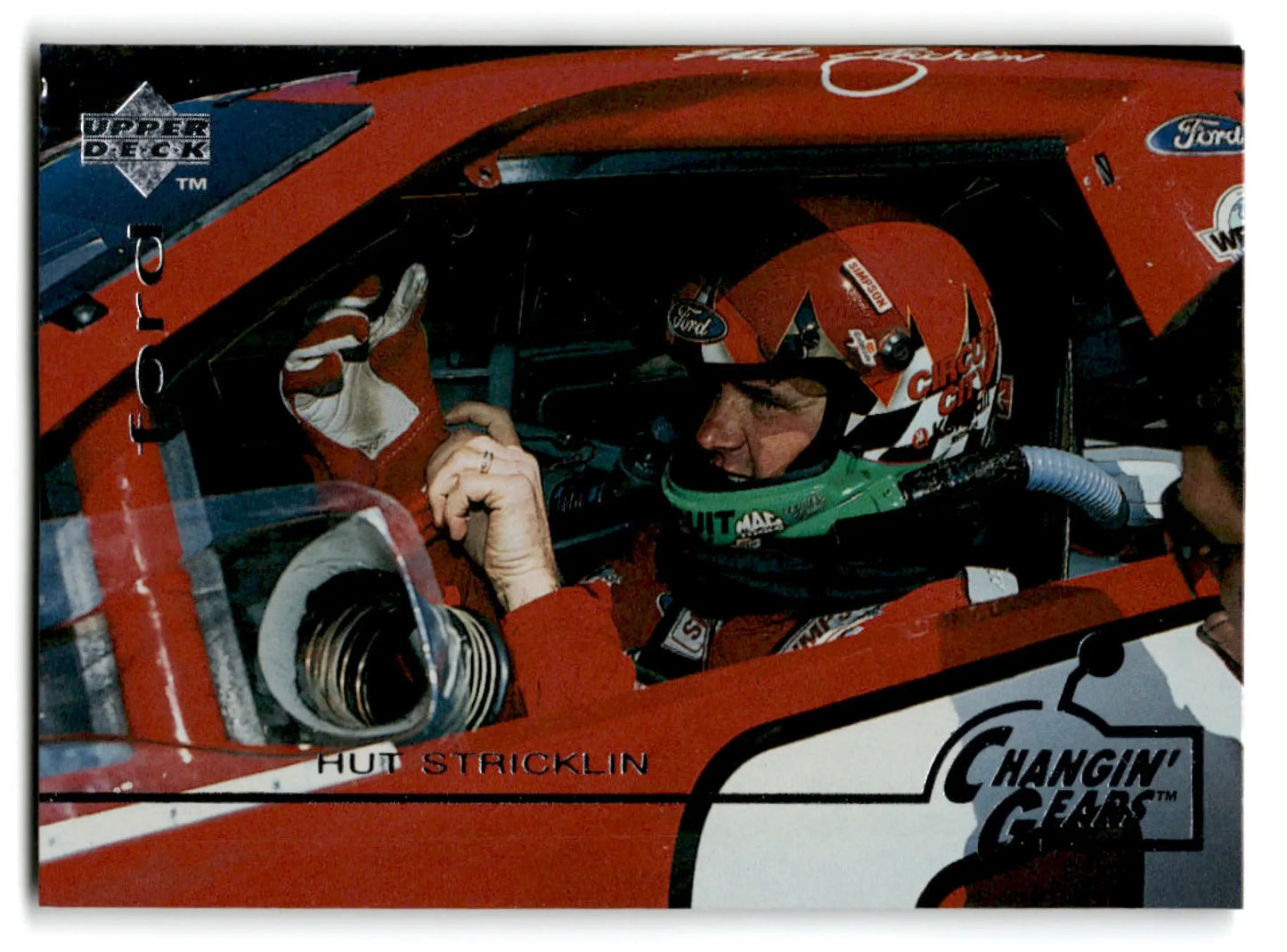 1996 Upper Deck Racing Road to the Cup Hut Stricklin #RC115a - Trading Card