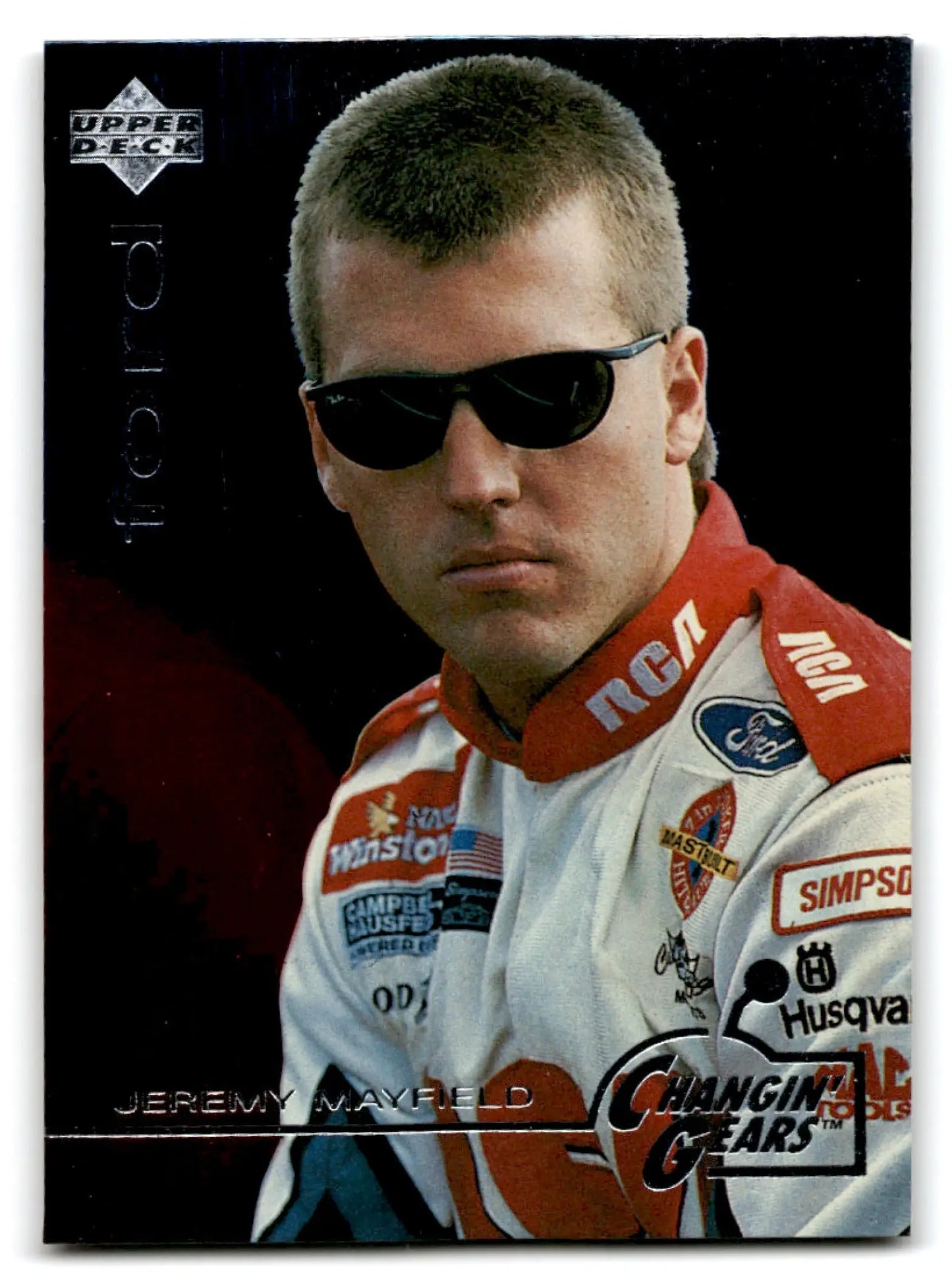 1996 Upper Deck Racing Road to the Cup Jeremy Mayfield #RC111a - Trading Card