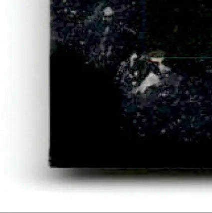 Rough-textured dark stone slab from Upper Deck Racing Road to the Cup Joe Nemechek