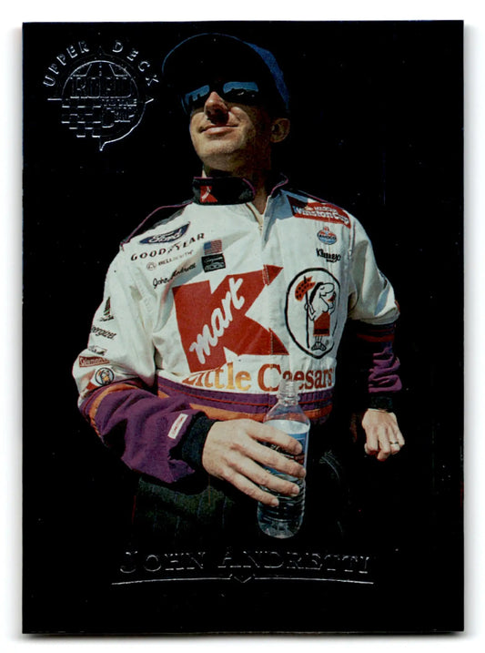 1996 Upper Deck Racing Road to the Cup John Andretti RC17a trading card