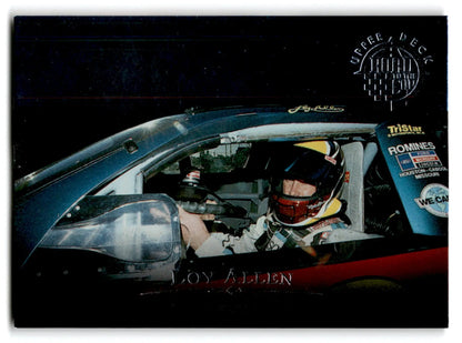 1996 Upper Deck Racing Road to the Cup Loy Allen #RC36a - Trading Card