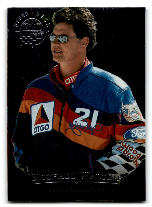 1996 Upper Deck Racing Road to the Cup Michael Waltrip #RC11a - Trading Card