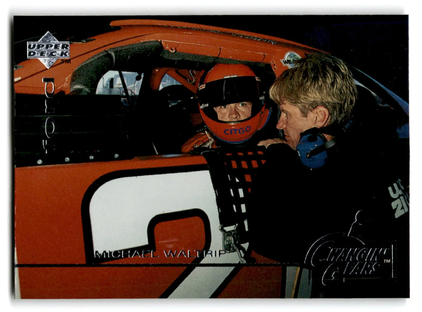 1996 Upper Deck Racing Road to the Cup Michael Waltrip #RC96a - Trading Card