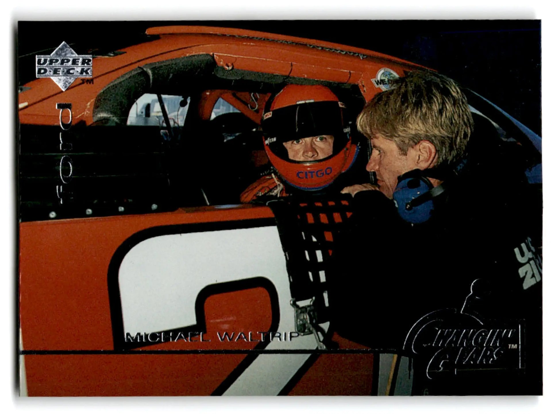 1996 Upper Deck Racing Road to the Cup Michael Waltrip #RC96a - Trading Card