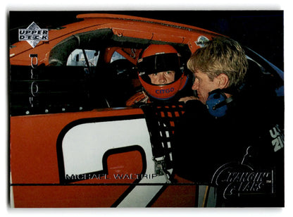 1996 Upper Deck Racing Road to the Cup Michael Waltrip #RC96a - Trading Card