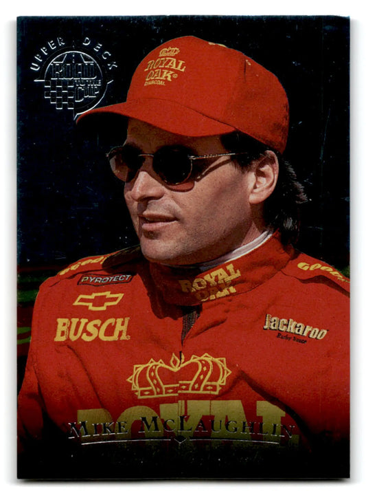 1996 Upper Deck Racing Road to the Cup Mike McLaughlin #RC44a - Trading Card