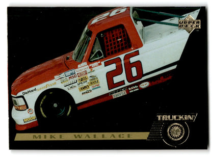 1996 Upper Deck Racing Road to the Cup Mike Wallace #RC145a - Trading Card