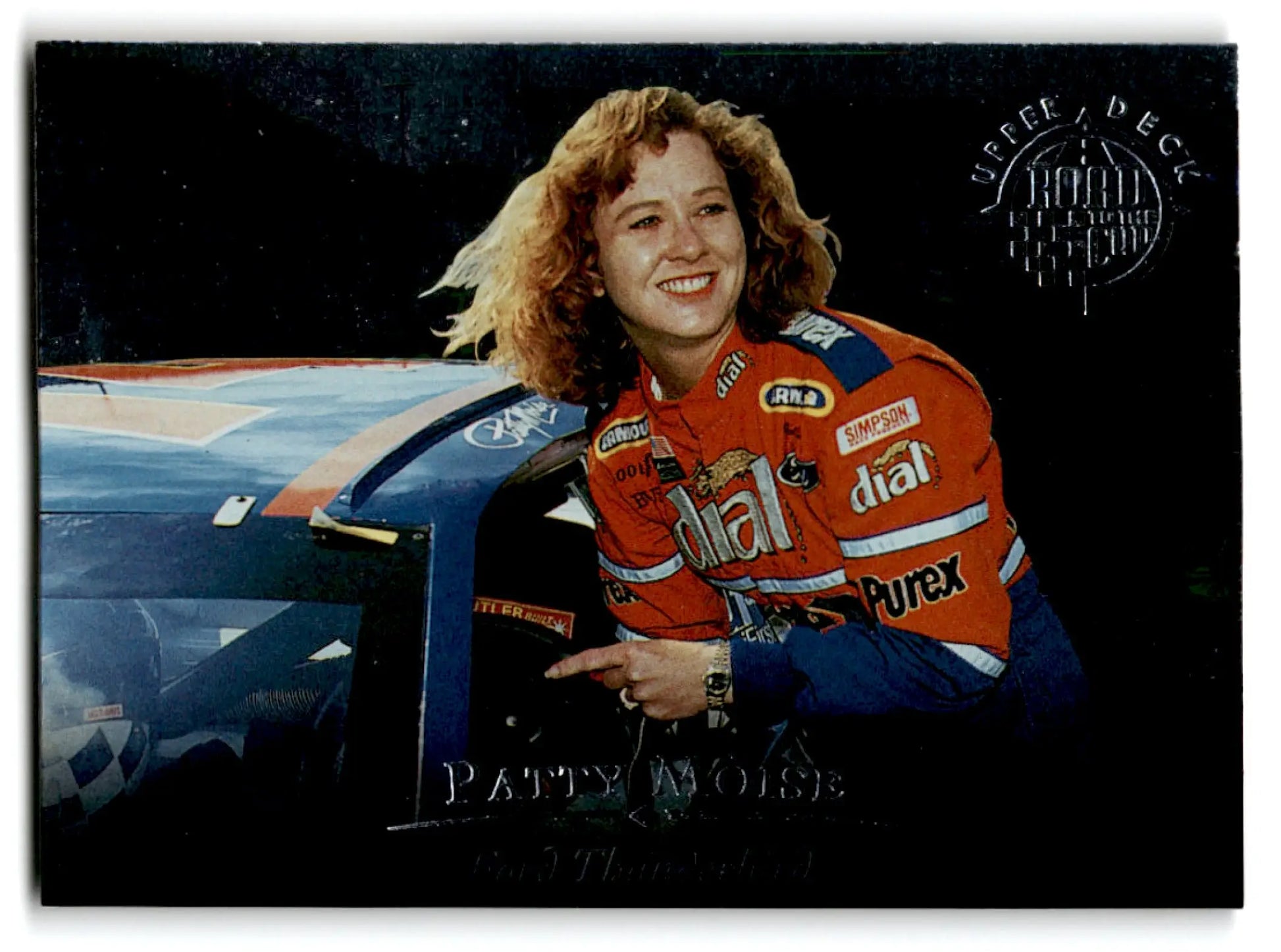 1996 Upper Deck Racing Road to the Cup Patty Moise #RC50a - Trading Card