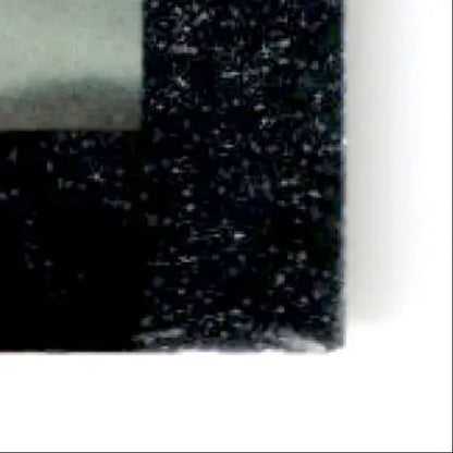 Dark textured rectangular object from 1996 Upper Deck Racing Road to the Cup Rick Mast