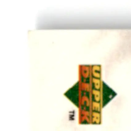 White sports trading card with green and orange logo from 1996 Upper Deck Racing Road to the Cup Rick Mast