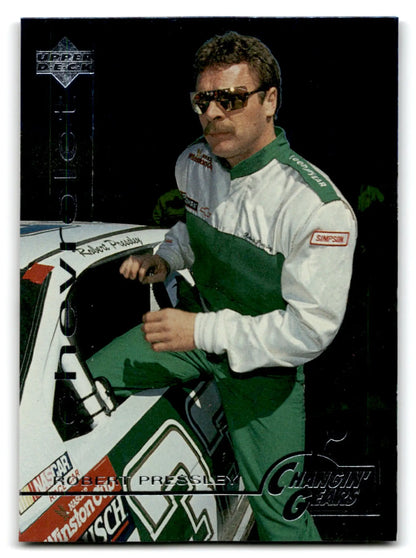 1996 Upper Deck Racing Road to the Cup Robert Pressley #RC109a - Trading Card