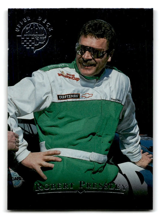 1996 Upper Deck Racing Road to the Cup Robert Pressley #RC39a - Trading Card