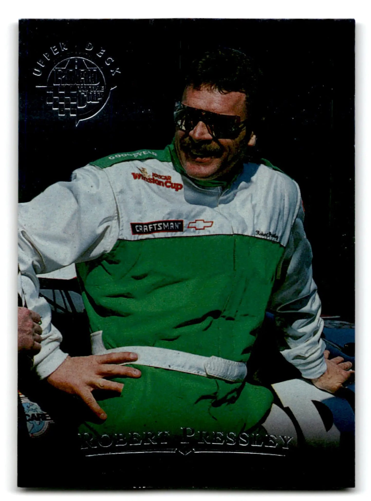 1996 Upper Deck Racing Road to the Cup Robert Pressley #RC39a - Trading Card