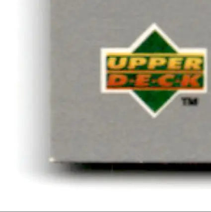 Gray card with Upper Deck logo for 1996 Upper Deck Racing Road to the Cup Steve Grissom #RC25a