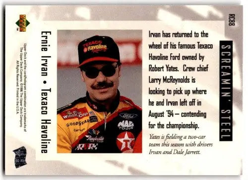 1996 Upper Deck Road to the Cup #RC88 Ernie Irvan NM Near Mint ID:43867 - Trading Cards