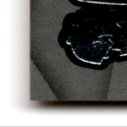 Black embossed leather with metallic silver border on 1996 Wheels Racing Viper Ken Schrader #61