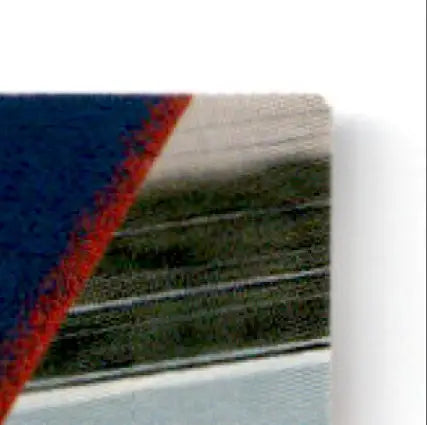 Stack of paper with red and blue design for 1996 Wheels Racing Viper Ken Schrader #61