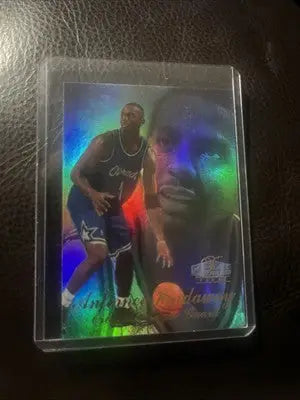 1997-98 Flair Showcase Anfernee Hardaway basketball trading card in sec 2 row 3 seat 11