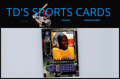 Shaquille O’Neal trading card from 1997-98 Metal Universe #50 collectible