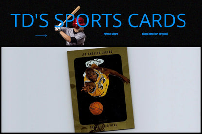 1997-98 SP Authentic #66 Shaquille O’Neal basketball card for trading card collectors