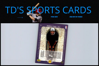 1997-98 SP Authentic #66 Shaquille O’Neal trading card for collectors and fans