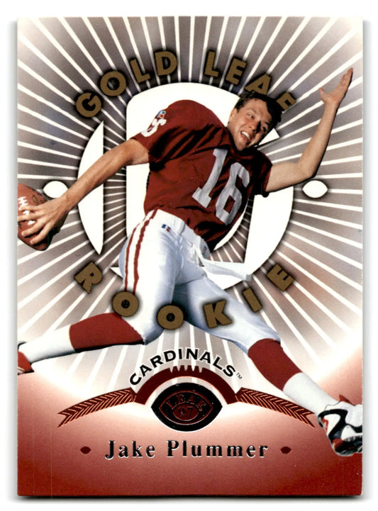 1997 Donruss Football Jake Plummer rookie card featuring Jake Plummer of the Arizona Cardinals