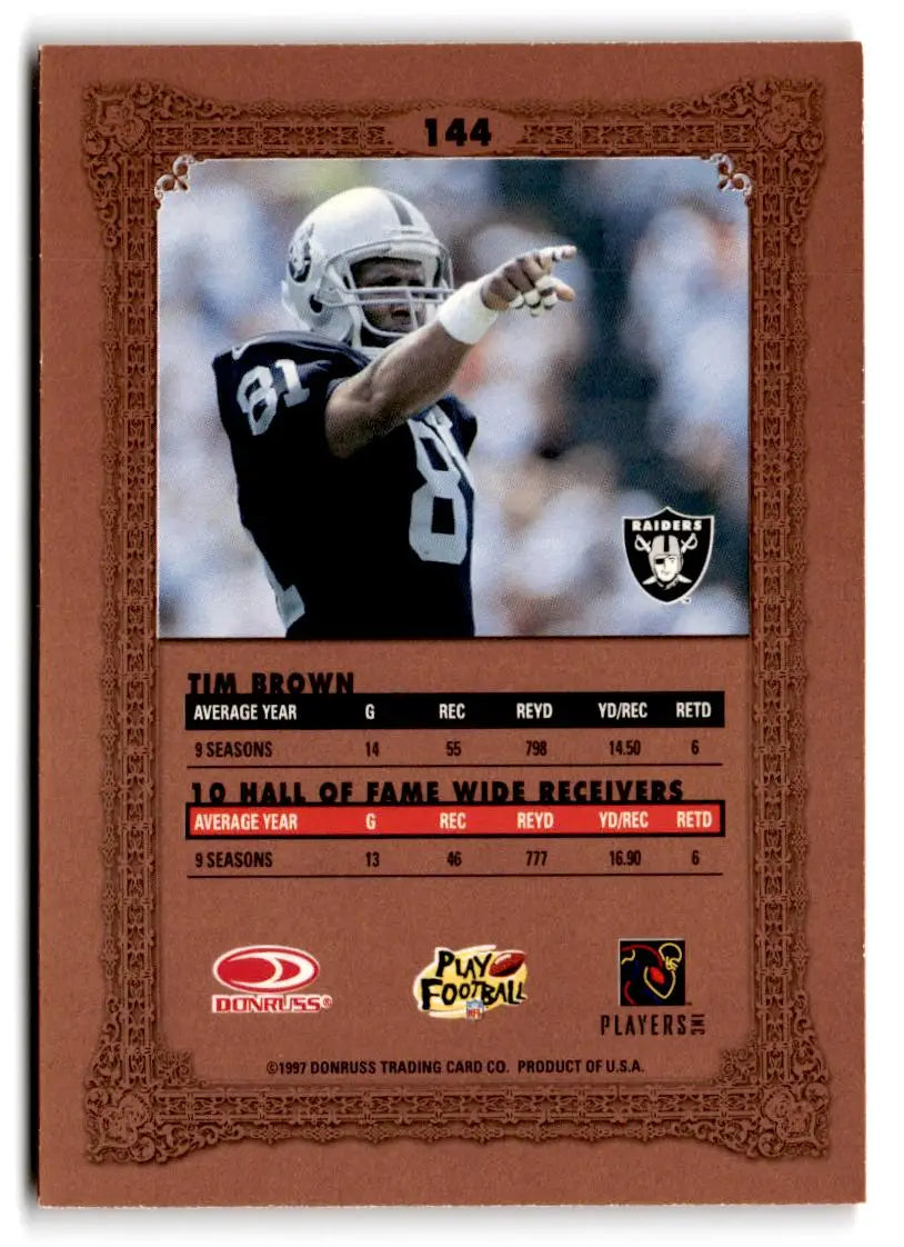1997 Donruss Preferred #144 Tim Brown - Trading Card