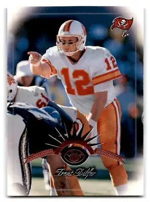 Trent Dilfer 1997 Leaf #19 trading card showcasing the former NFL quarterback