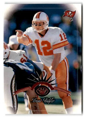 Trent Dilfer 1997 Leaf card in near mint condition, original gloss, Buccaneers collectible
