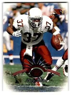 Football player in action on 1997 Leaf #22 Larry Centers trading card