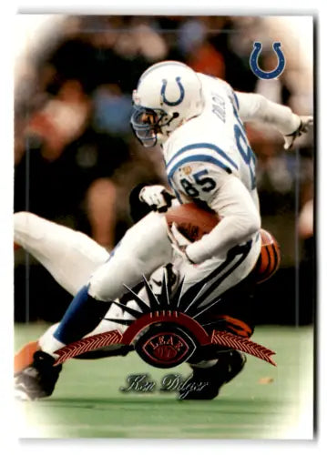 1997 Leaf #35 Ken Dilger NM Near Mint Colts football trading card with original gloss