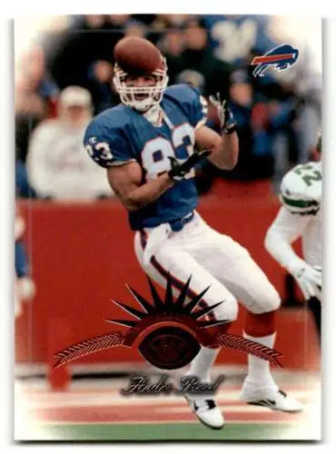 1997 Leaf #37 Andre Reed Buffalo Bills Football Card in Near Mint condition with original gloss