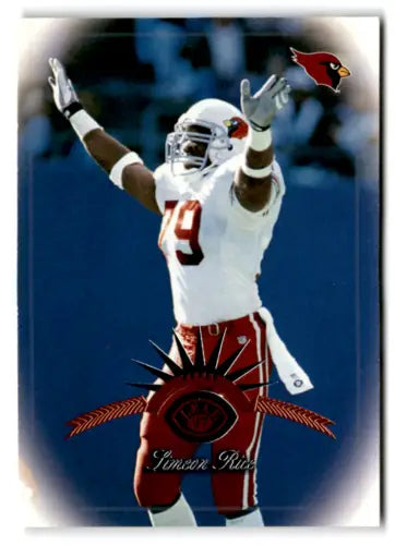 1997 Leaf #74 Simeon Rice trading card with original gloss from Cardinals collection