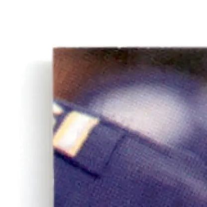 Dark blue fabric with light rectangular patch from 1997 Leaf Cris Carter Vikings trading card