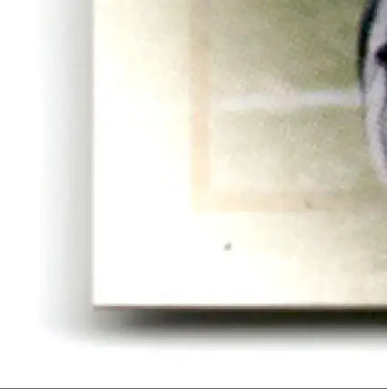 Framed photograph of Cris Carter with white border from 1997 Leaf Cris collection