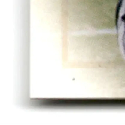 Framed photograph of Cris Carter with white border from 1997 Leaf Cris collection