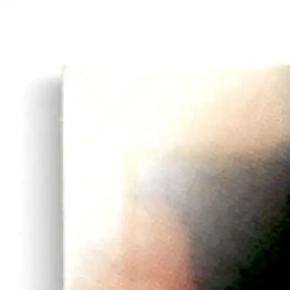 Blurred abstract painting with white, orange, and dark gradient for Leaf Football Andre Reed #37
