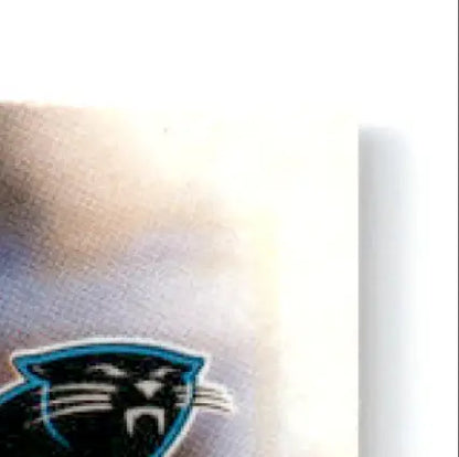 Leaf football Anthony Johnson featuring Carolina Panthers logo in a 1997 Leaf Football card