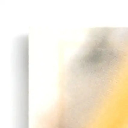 Abstract yellow and grey canvas art for 1997 Leaf Football Ben Coates #36 Patriots